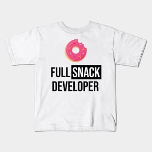 Full Stack Developer - Donut Kids T-Shirt